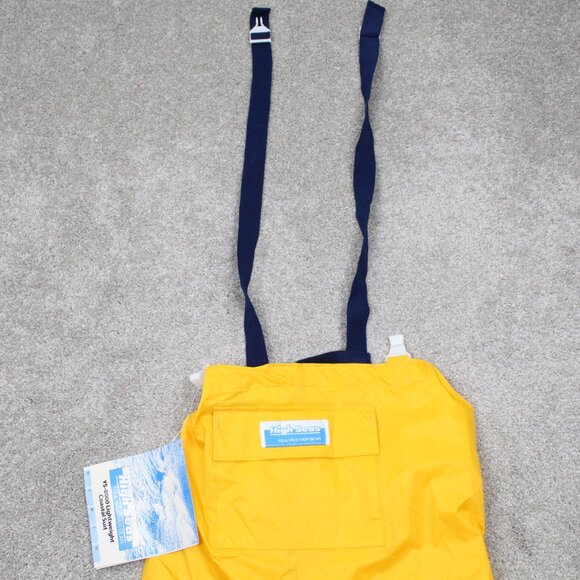 High Seas Coastal Suit NWT Adult Medium Yellow Nylon Lightweight YS-8000 - Picture 5 of 13